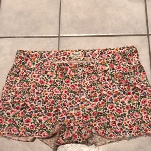 Floral Madewell Shorts